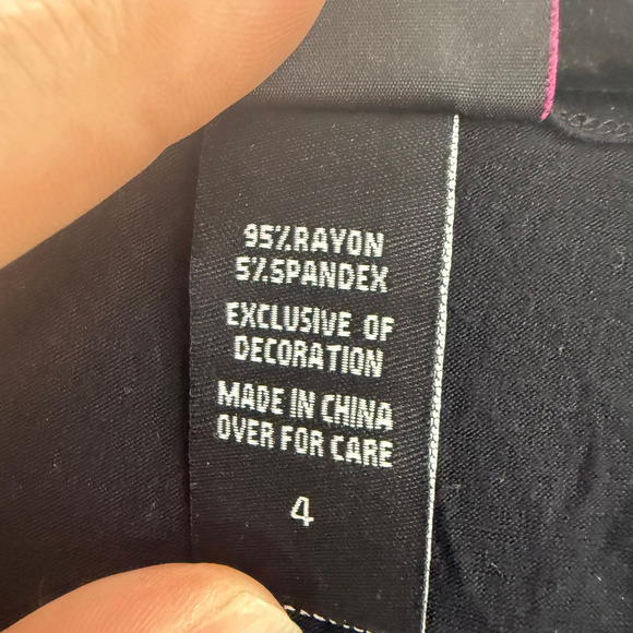 Torrid Women's Black Sequin Grey Red Stripes Top‎ 4X Party Feminine Night Out - Picture 4 of 6